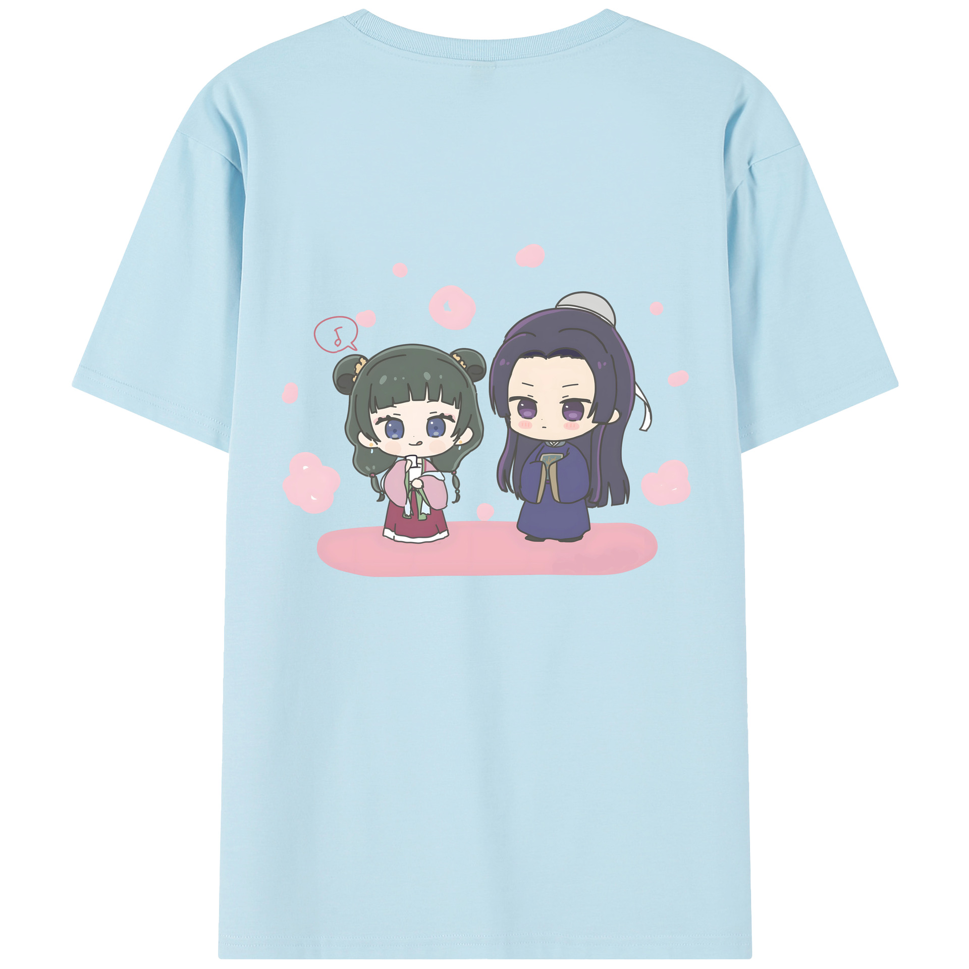 （画像用） 薬屋のひとりごと The Apothecary Diaries 綿100％半袖Tシャツ（背面プリント）